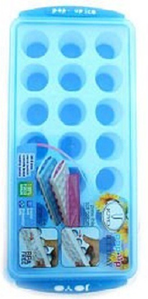 Plastic Joyo Xl Ice Cube Tray With Lid, Box