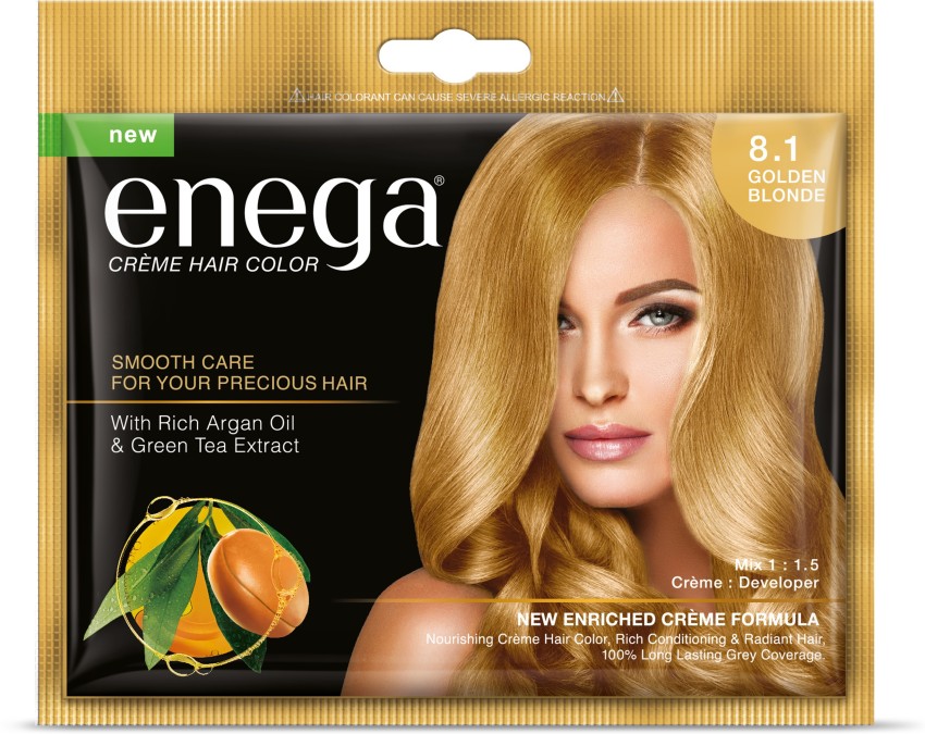 Enega Professional Ammonia Free No 4 Brown Permanent Hair Color 60 G