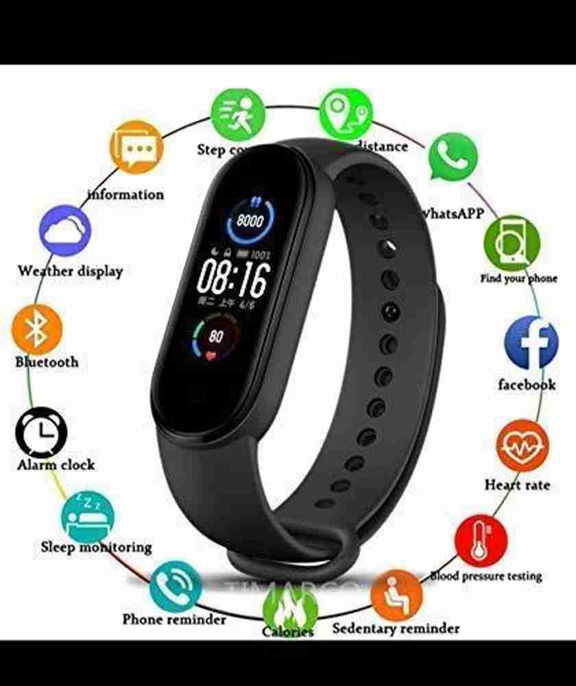 Smart bracelet m 5 clearance