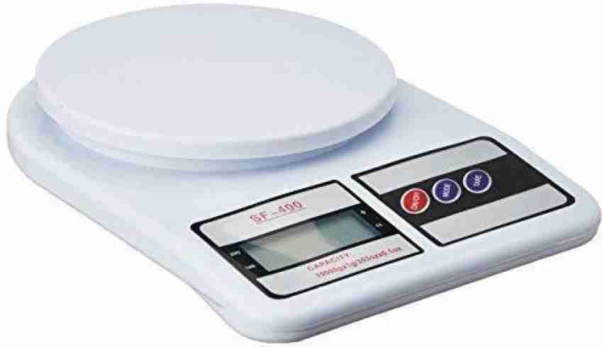  Generic Electronic Kitchen Digital Weighing Scale, Multipurpose  (White, 10 Kg) : Home & Kitchen