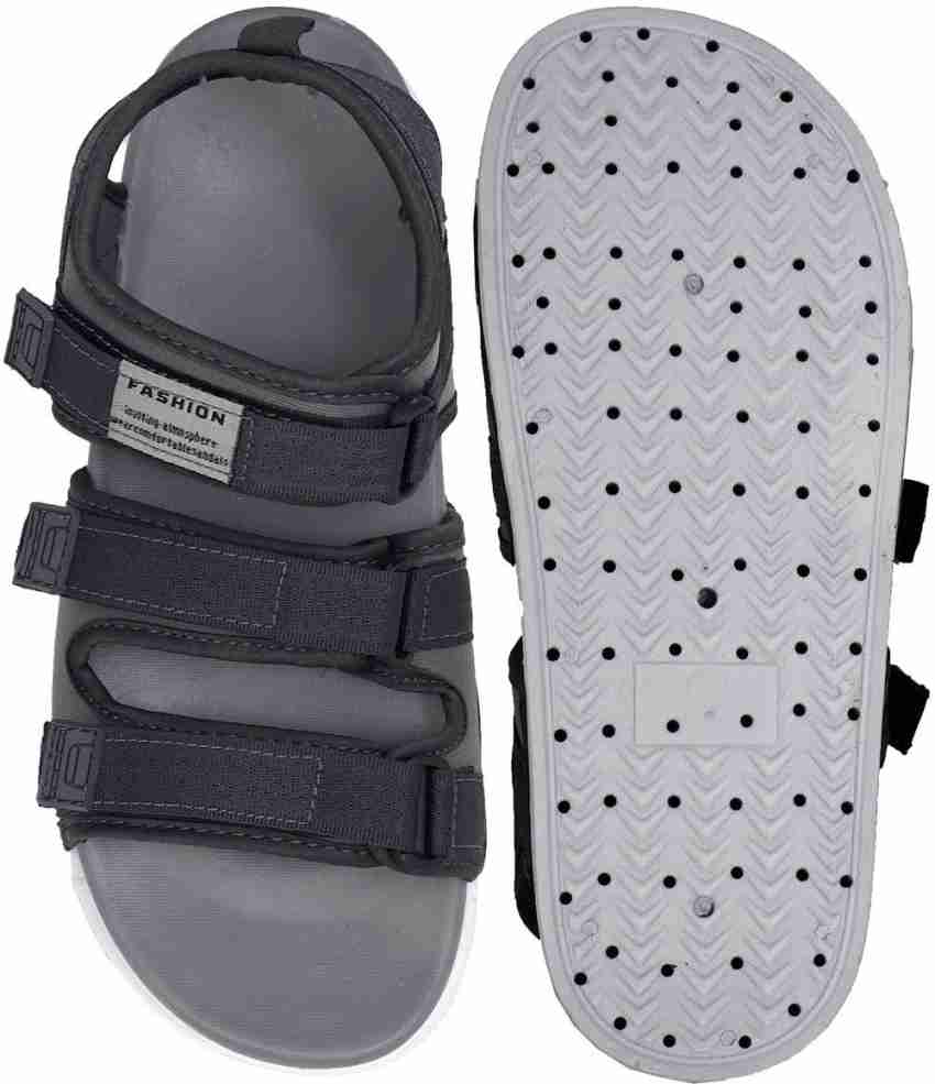 aadi Men Grey Sports Sandals Buy aadi Men Grey Sports Sandals