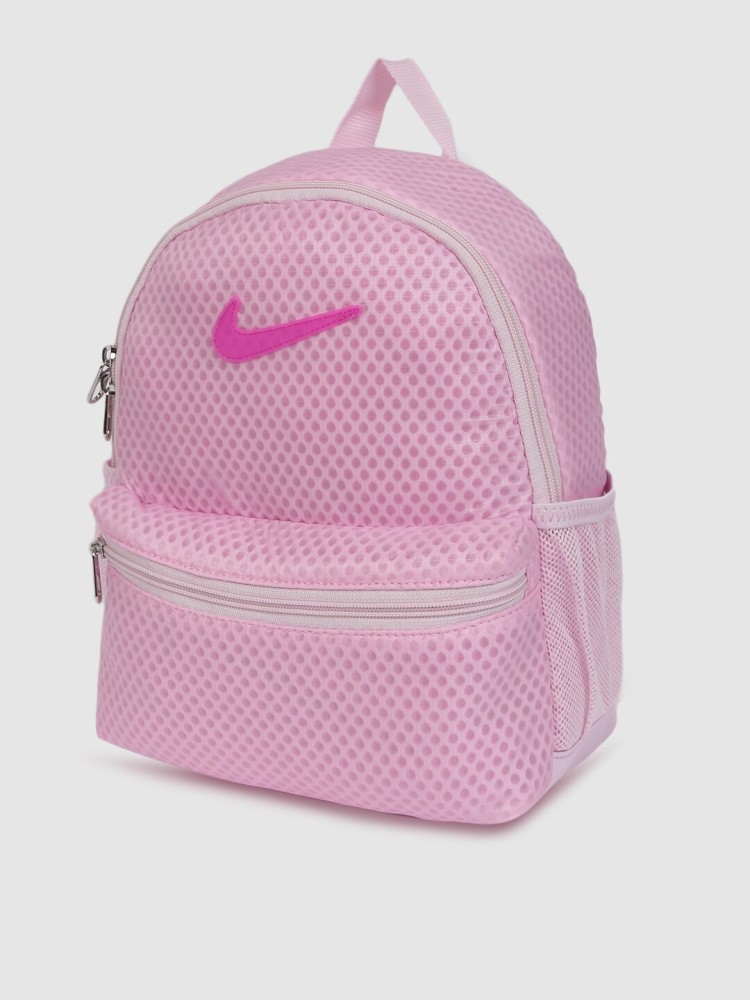 Nike BRSLA JDI Mini Backpack, Pink/Pink/White, One Size