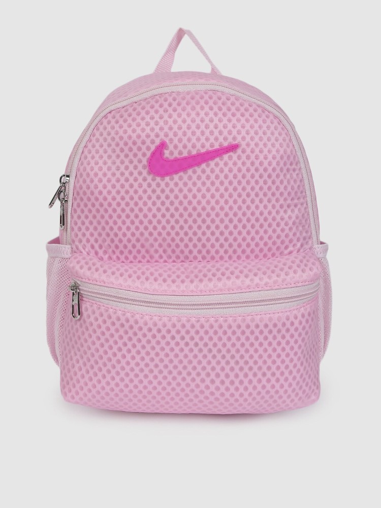 Nike BRSLA JDI Mini Backpack, Pink/Pink/White, One Size