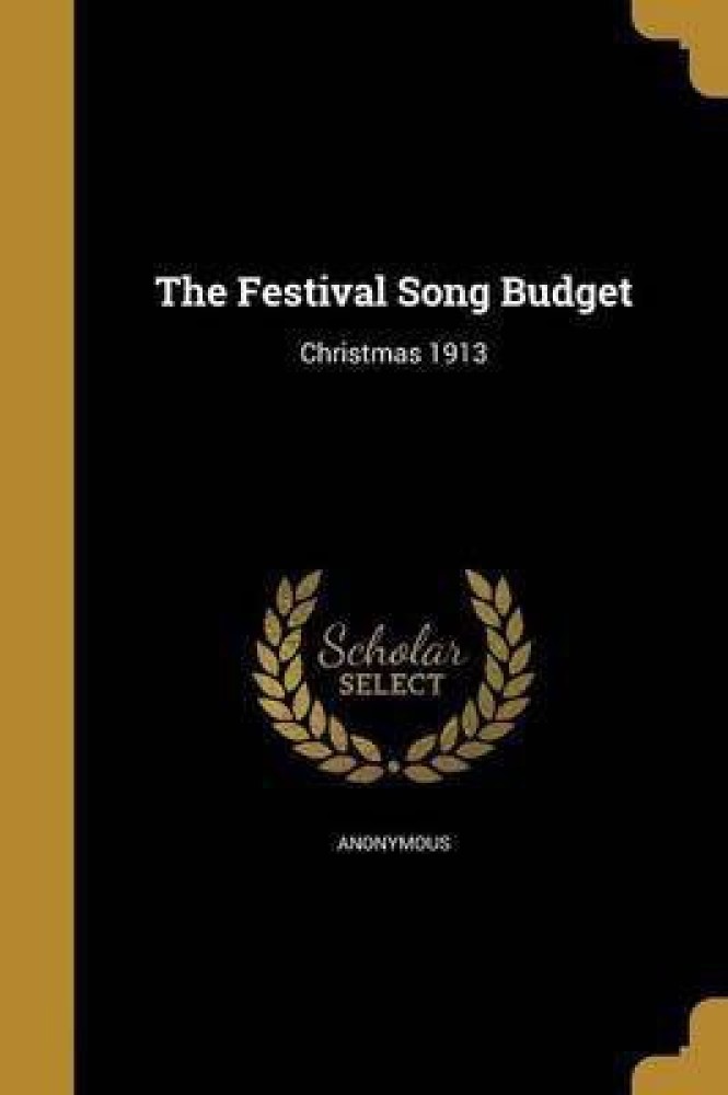 The Festival Song Budget: Buy The Festival Song Budget by unknown at Low  Price in India 