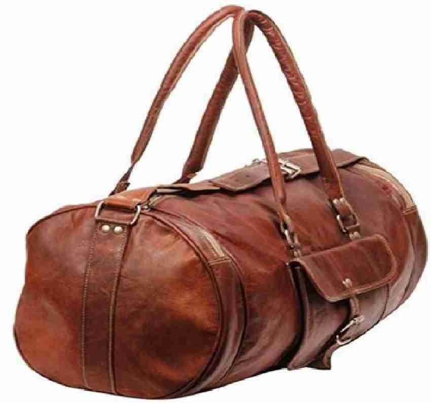 Leather Duffel Bag- Rambling Fever - Shoe Pocket - Ranch Hand Store