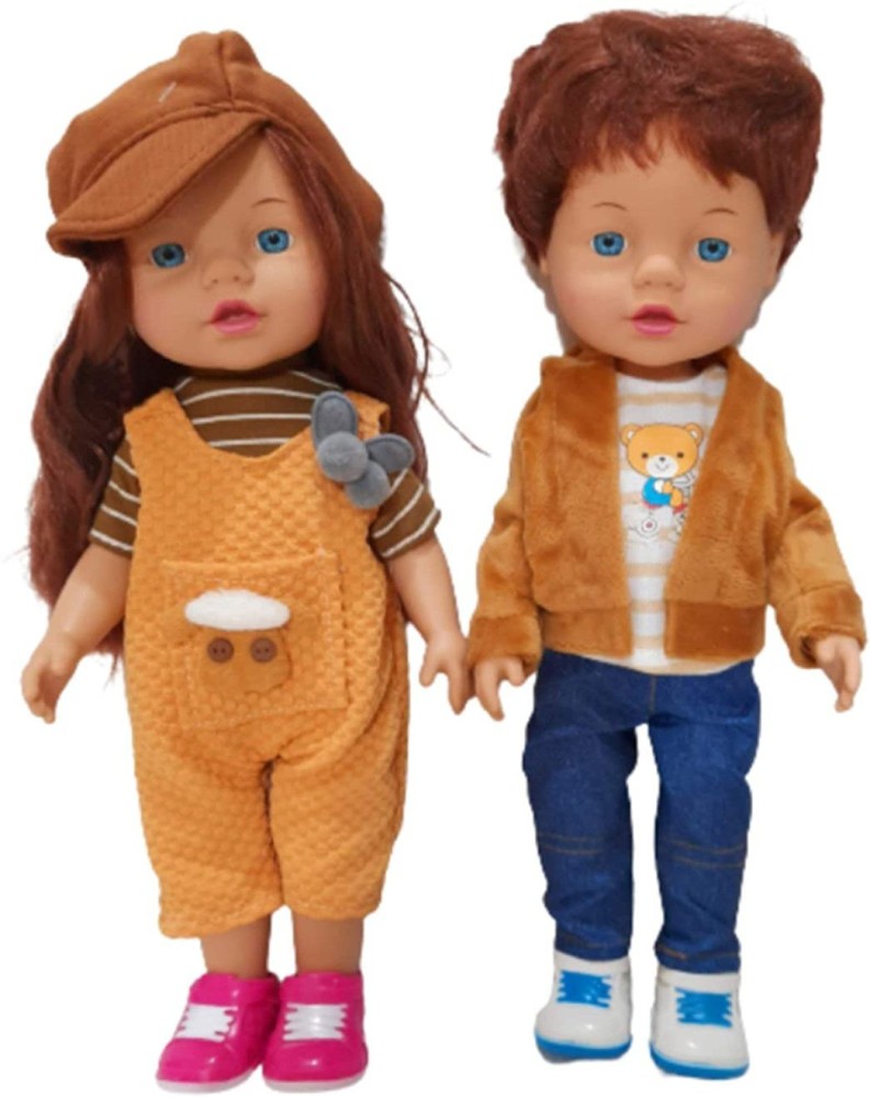 Joy Stories Musical Couple Doll Set for Girls, Realistic Cute ...