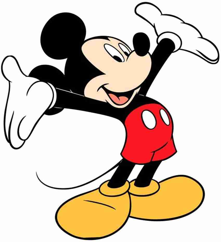 Mickey Mouse Cartoon Waterproof Vinyl Sticker Poster || can2516-3 ...