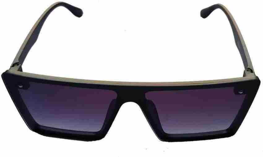 TLM Polarized Retro Square Sunglasses for Men Women Unisex 