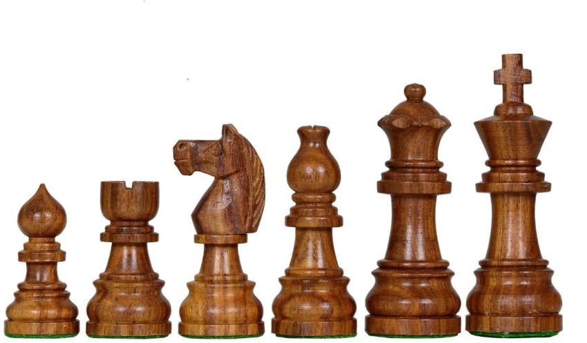 My chess set up: 4 Staunton Chessman, Boxwood and Sheesham. : r/chess