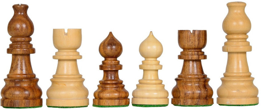 My chess set up: 4 Staunton Chessman, Boxwood and Sheesham. : r/chess