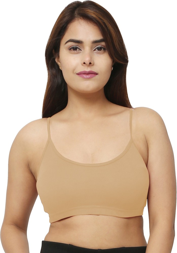 Star Fashion Noida Single Strip Sports Bra 4 Way Lyrca Hosiery 100% Cotton  - Free Size Women Sports Non Padded Bra - Buy Star Fashion Noida Single  Strip Sports Bra 4 Way