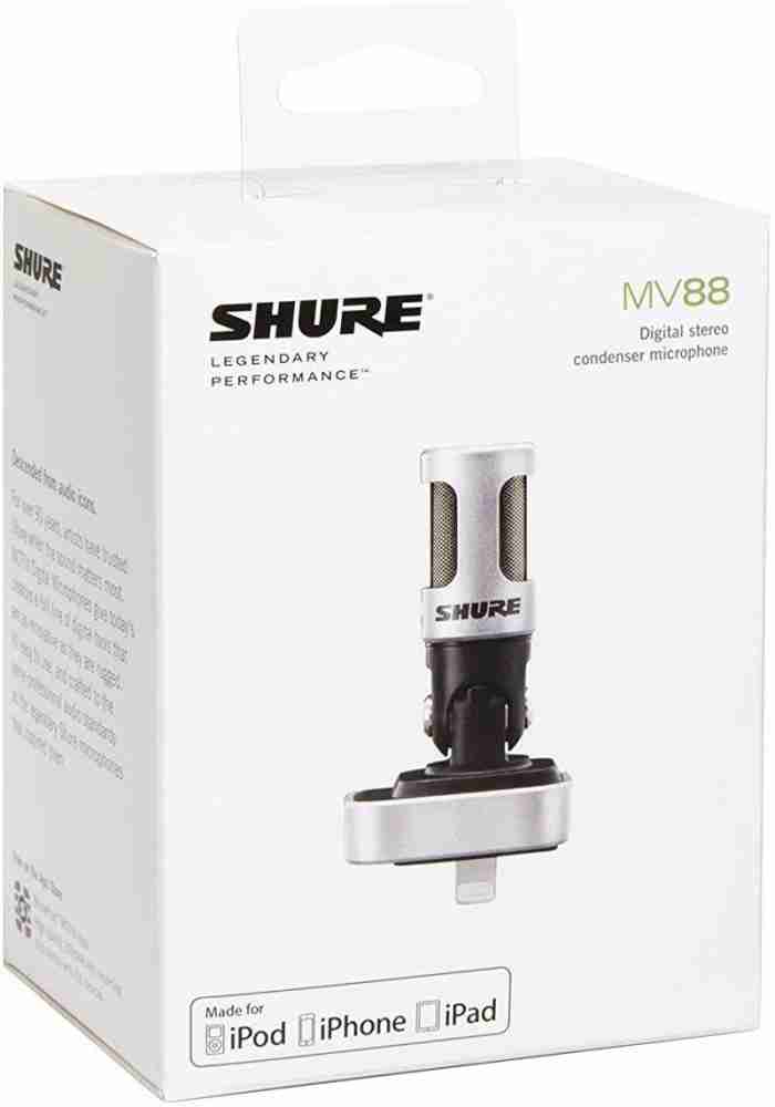 Shure MV88/A iOS Digital Stereo Condenser Microphone Microphone