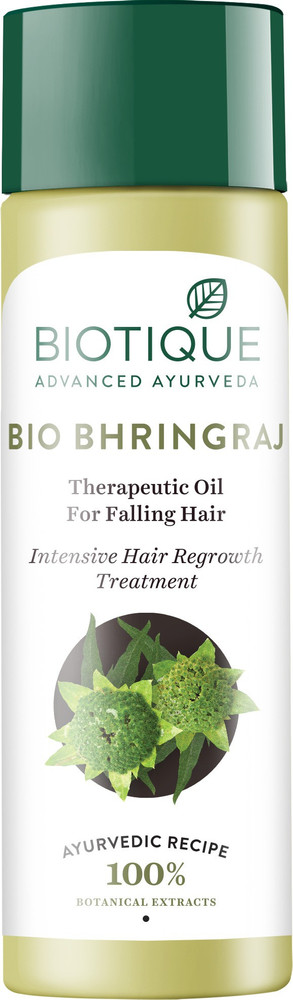 BIOTIQUE Bio Bhringraj Therapeutic Hair Oil for Falling Hair Intensive Hair Regrowth Treatment, 120ml Hair Oil - Price in India, Buy BIOTIQUE Bio Bhringraj Therapeutic Hair Oil for Falling Hair Intensive Hair BIOTIQUE Bio Bhringraj Therapeutic Hair Oil for Falling Hair Intensive Hair Regrowth Treatment, 120ml Hair Oil - Price in India, Buy BIOTIQUE Bio Bhringraj Therapeutic Hair Oil for Falling Hair Intensive Hair