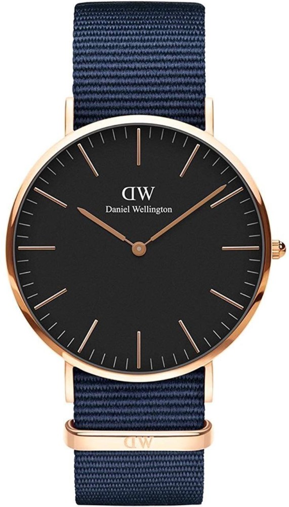 Daniel wellington classic top black roselyn