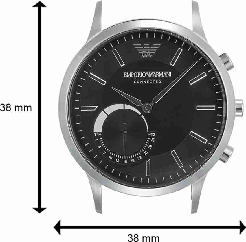 EMPORIO ARMANI Connected Hybrid (For Men) RENATO Analog Watch - For Men - Buy EMPORIO ARMANI Connected Hybrid (For Men) RENATO Analog Watch For Men ART3000 Online at Best Prices in