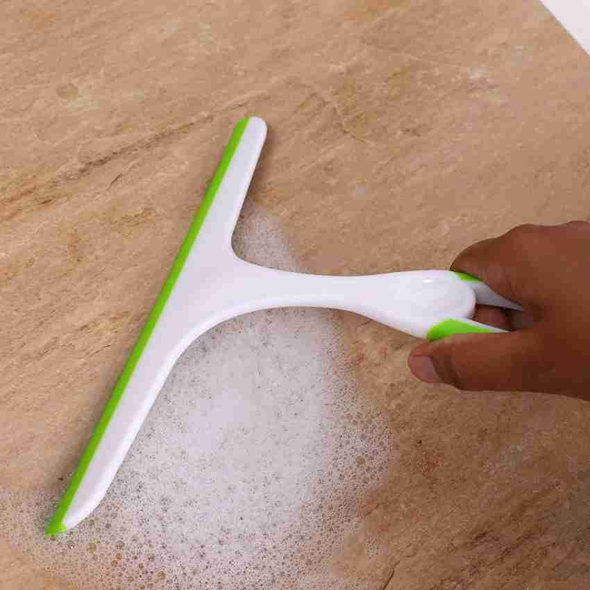 Buy KARTUNBOX 2 in 1 Bathroom Cleaning Brush Wiper Tiles Cleaning