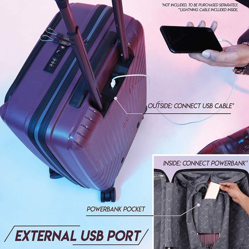 StorageBud 20 inch Hardside Carry-On Suitcase Expandable Luggage, Front  Pocket Luggage Set Spinner Suitcase Set, Teal - Walmart.com