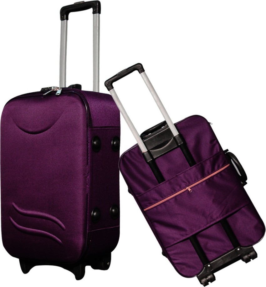 MOFKOF CLASSIC Check-in Suitcase - 23 inch PURPLE - Price in India