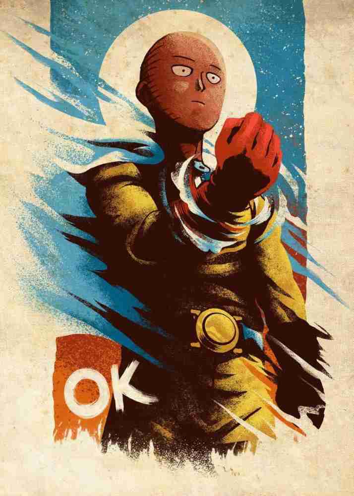 Free: Saitama illustration, One Punch Man Saitama Manga Sticker