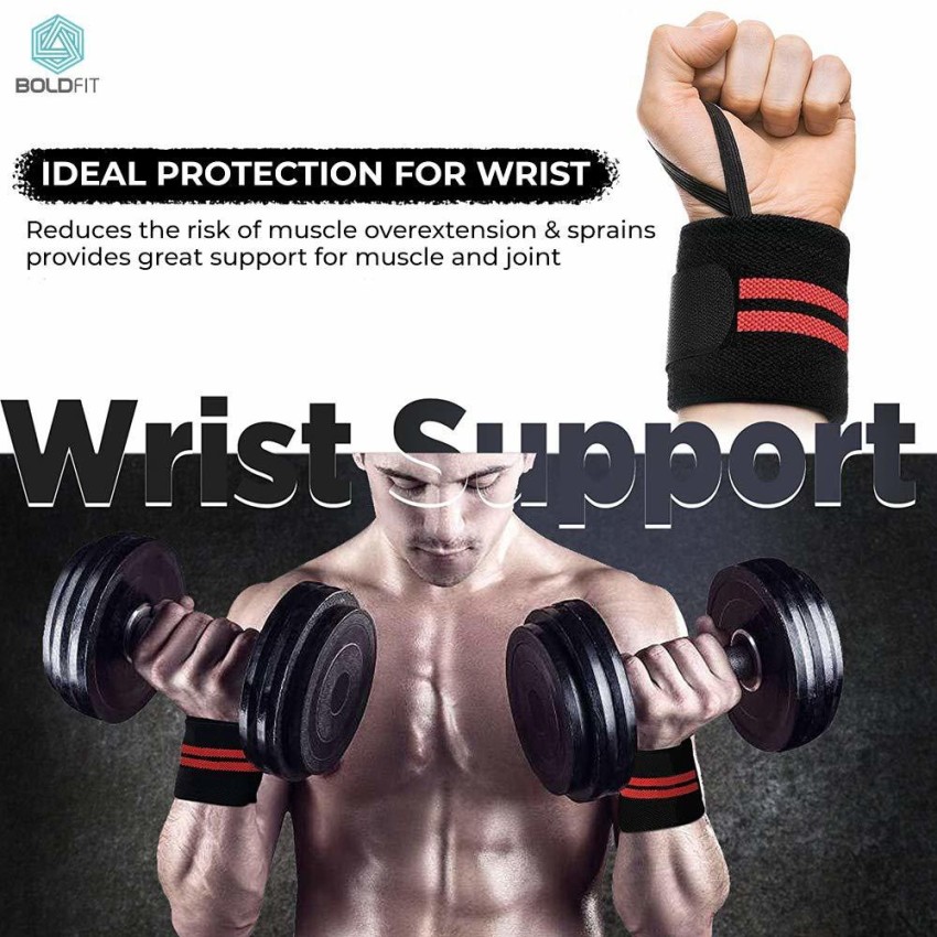 Boldfit Cotton Wrist Band for Men & Women, Wrist Supporter for Gym Wrist  Wrap/Straps Gym Accessories for Men for Hand Grip & Wrist Support While  Workout & Muscl…