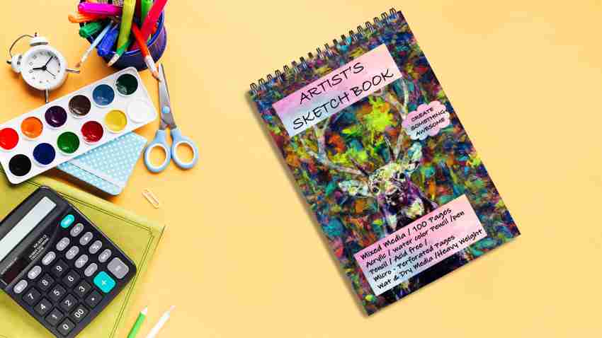 All Your Design Sketchbook/Drawing Book/Spiral Binded Sketch Pad