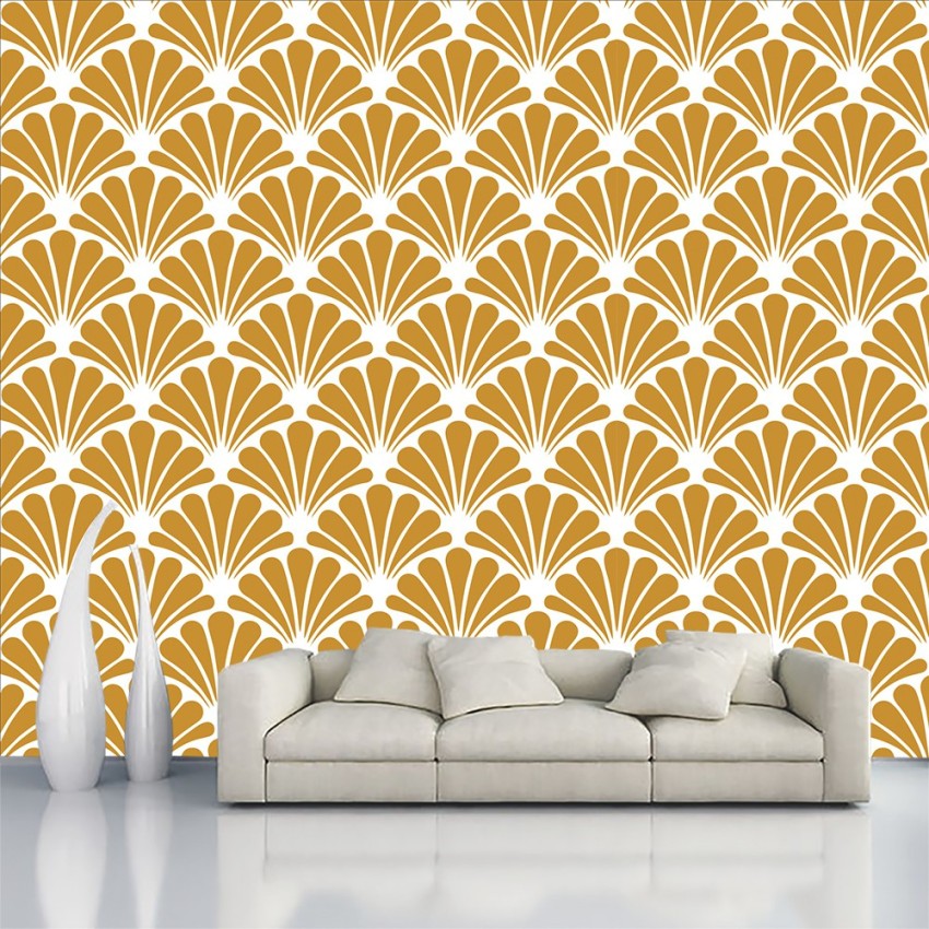 Zara Shimmer Metallic wallpaper in white  gold  I Love Wallpaper