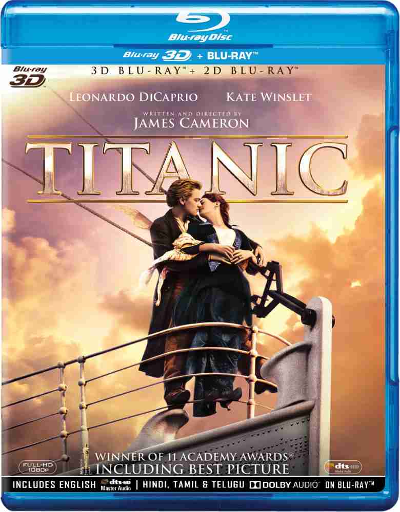 Titanic (Blu-ray 3D & Blu-ray) (4-Disc Box Set) Price in India - Buy Titanic  (Blu-ray 3D & Blu-ray) (4-Disc Box Set) online at 