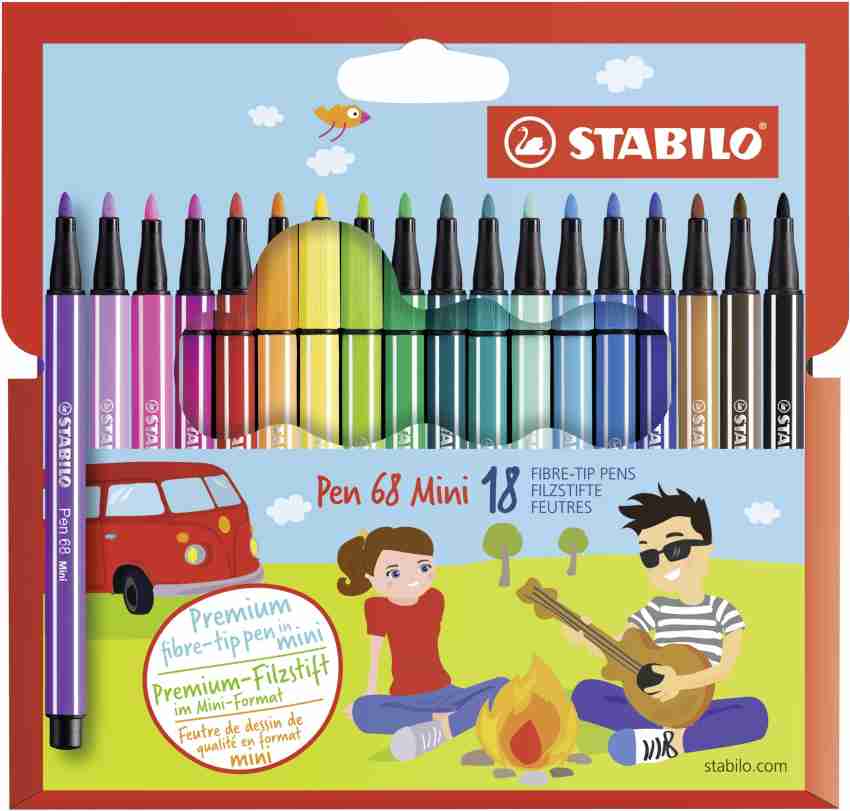 Stabilo Pen 68 Wallet Set 20