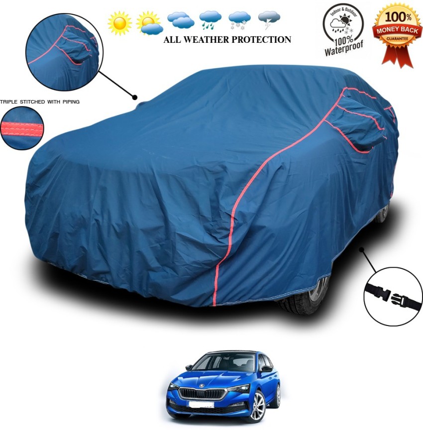 ANTHUB Car Cover For Skoda Fabia (With Mirror Pockets) Price in India - Buy  ANTHUB Car Cover For Skoda Fabia (With Mirror Pockets) online at