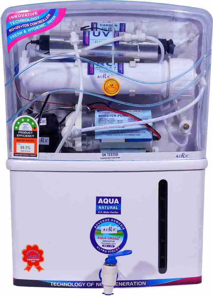 aqua pure grand Grand RO +UV +UF 12 L RO + UV Water Purifier - aqua pure  grand 