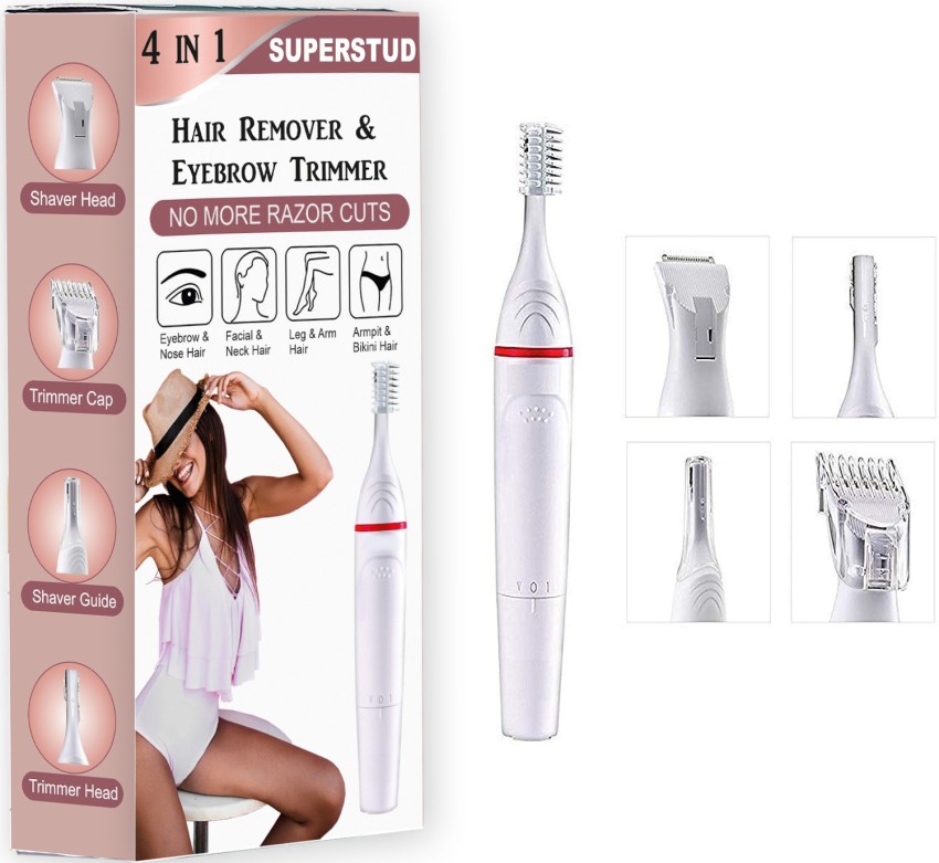 Tradon Rechargeable Ladies Women Cordless Electric Bikini Hair Removal Head  Shaver Trimmer 60 min Runtime 4 Length Settings Price in India  Buy Tradon  Rechargeable Ladies Women Cordless Electric Bikini Hair Removal