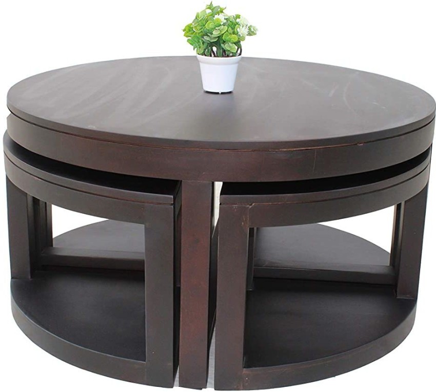 Copper Grove Kavanur Solid Wood Coffee Table And Chairs On 54 OFF