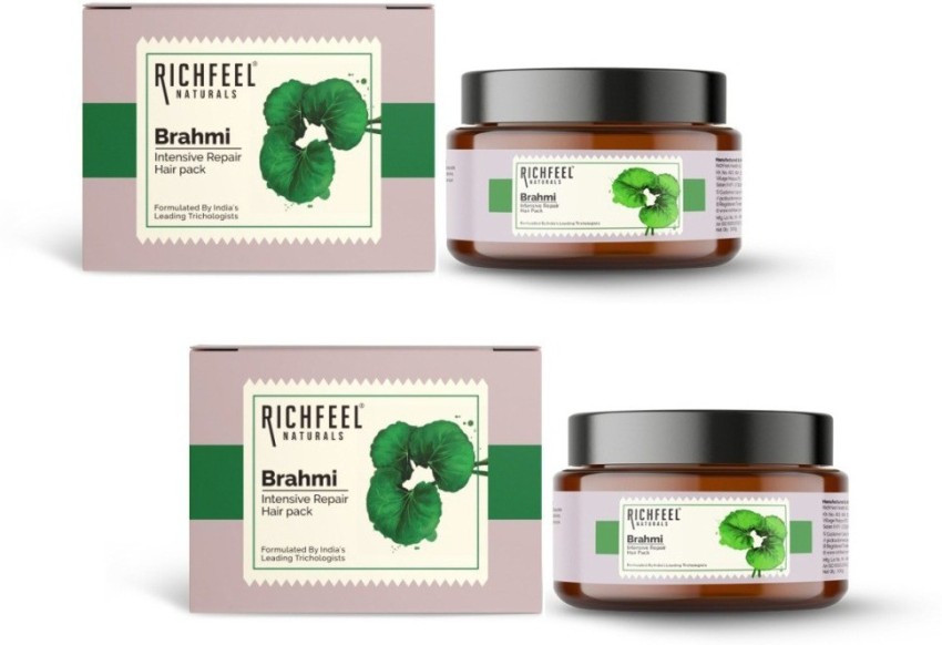 Richfeel Brahmi Intensive Repair Hair Pack 100 g  richfeelnaturalscom