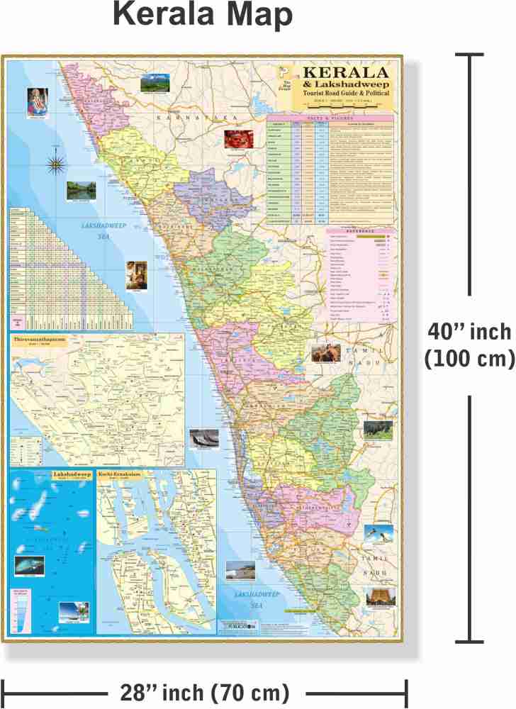 kerala tourist places map with distance pdf free download