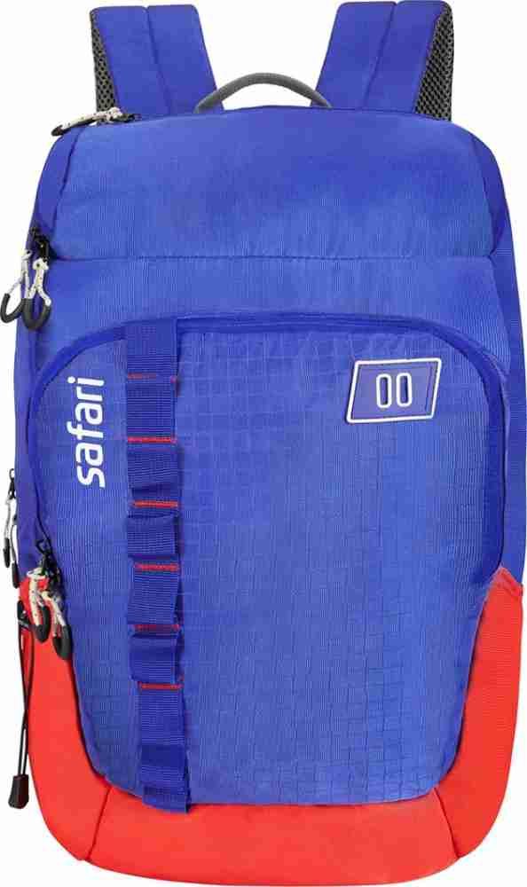 Buy Safari New Backpack Duo 4 Blue high Volume Trendy at