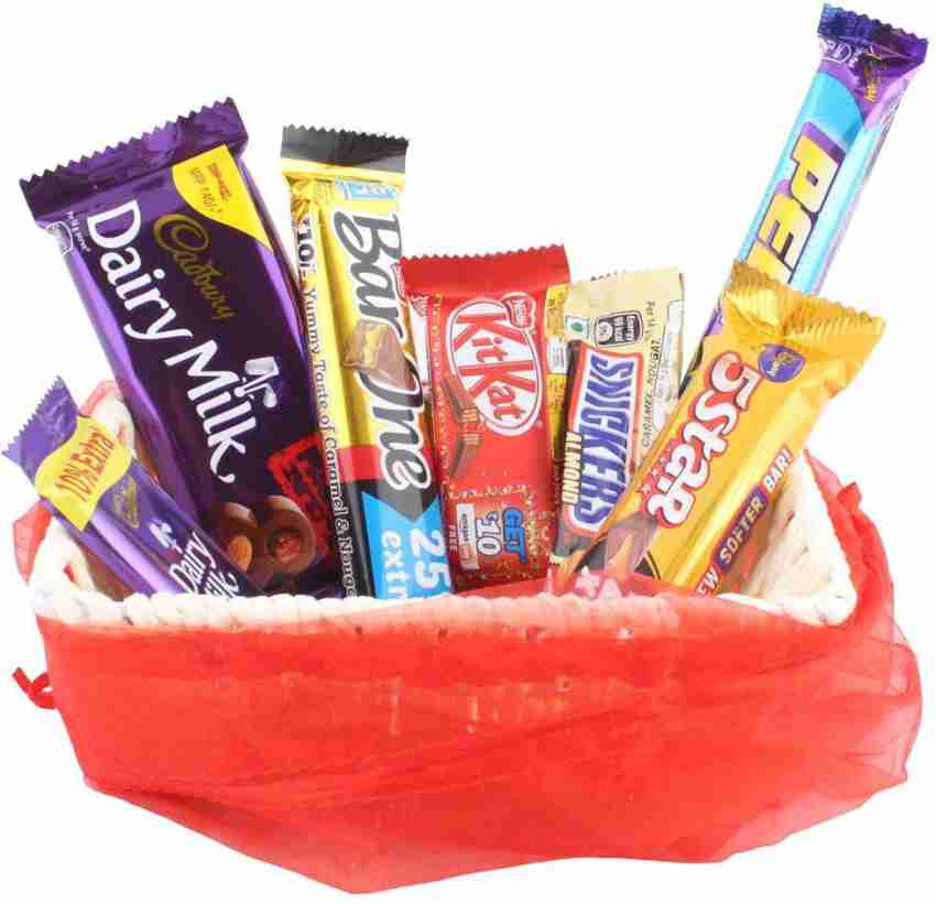 SFU E Com Overloaded Crunchy Kitkat Chocolate Box, Chocolate Gift Hamper  For Rakhi, Diwali, Christmas, New year, Birthday, Anniversary