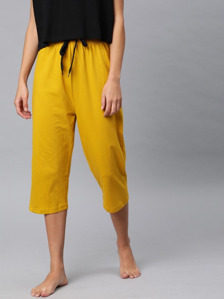 22 Yellow Capris ideas  yellow pants yellow pants outfit casual outfits