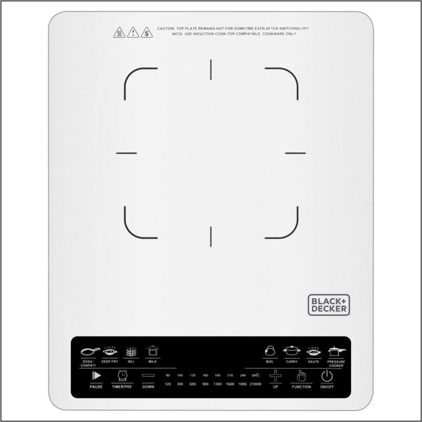 black decker induction cooktop