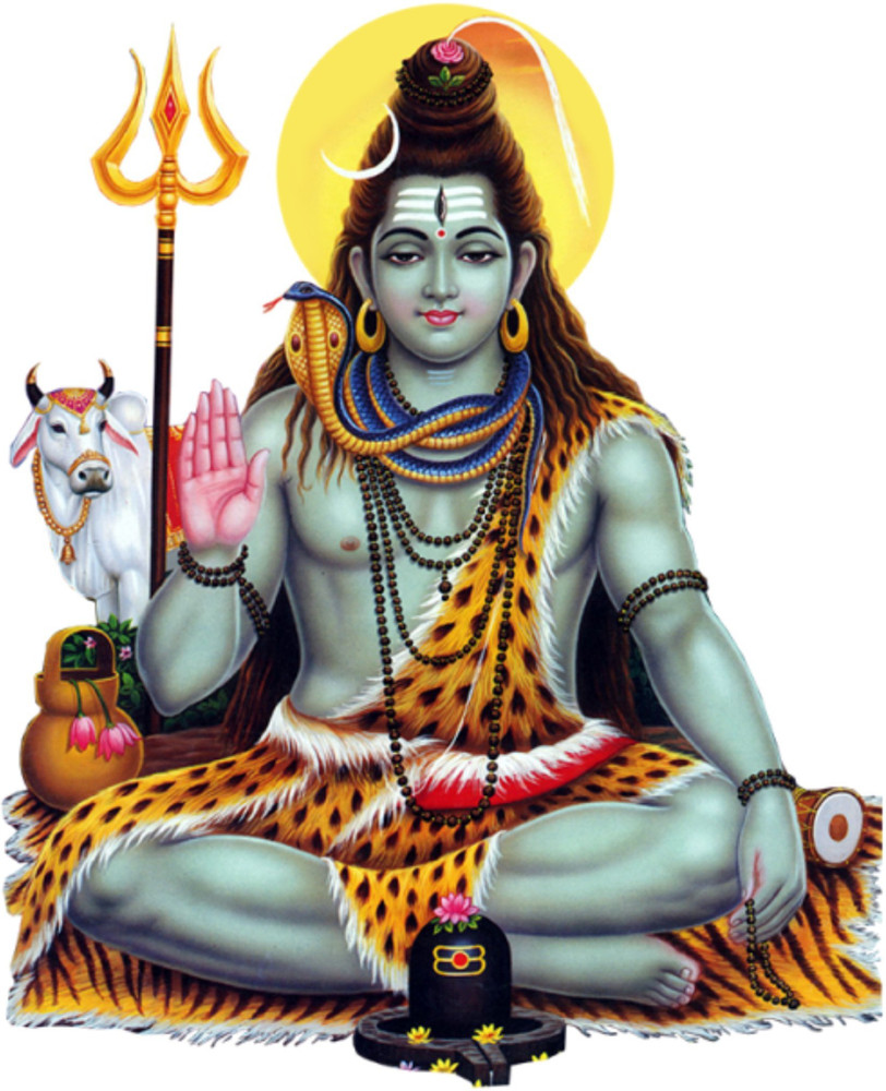 Suman Wall Sticker 59 cm Shiv shanker wall sticker Self Adhesive ...