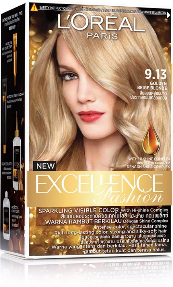 Buy LOreal Paris Excellence Fashion Highlights Hair Color Honey Blonde  29ml  16g Online at Low Prices in India  Amazonin