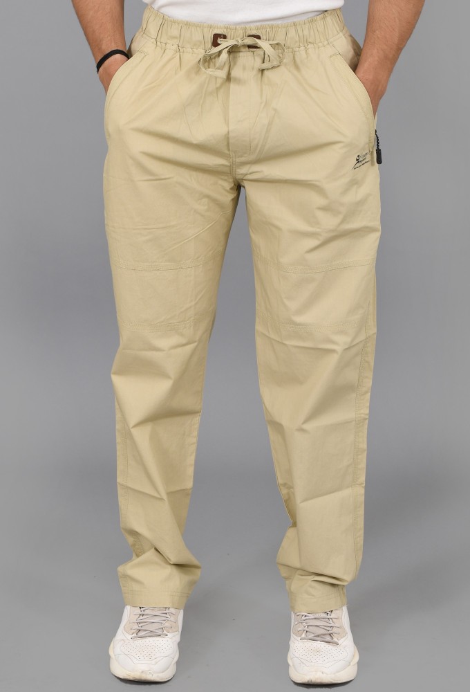 Cargo Sports Solid Men Beige Track Pants  Buy Cargo Sports Solid Men Beige  Track Pants Online at Best Prices in India  Flipkartcom