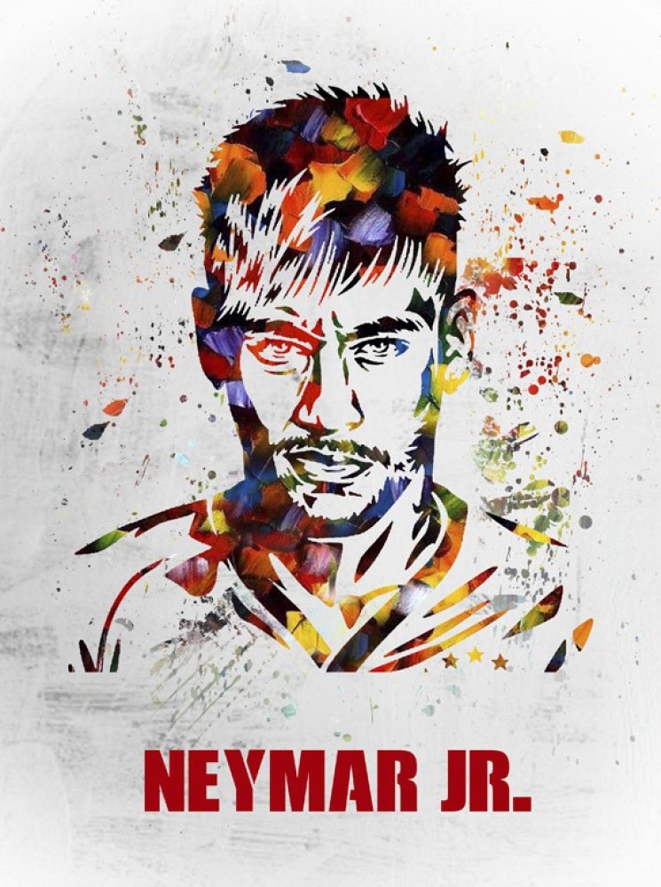 Neymar Art Drawing  Drawing Skill