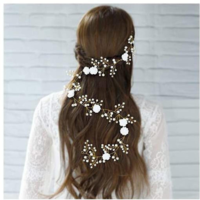 Poppy Bridal Hair vines  PS With Love Jewellery Design