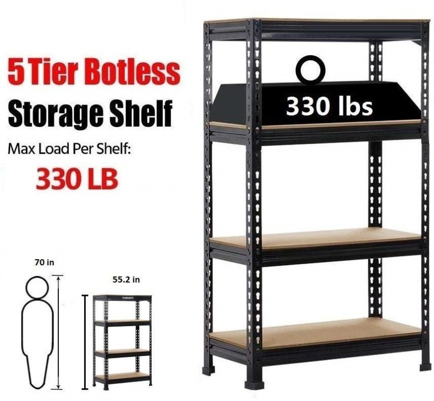 72H x 72W x 18D Premium Rivet Shelving