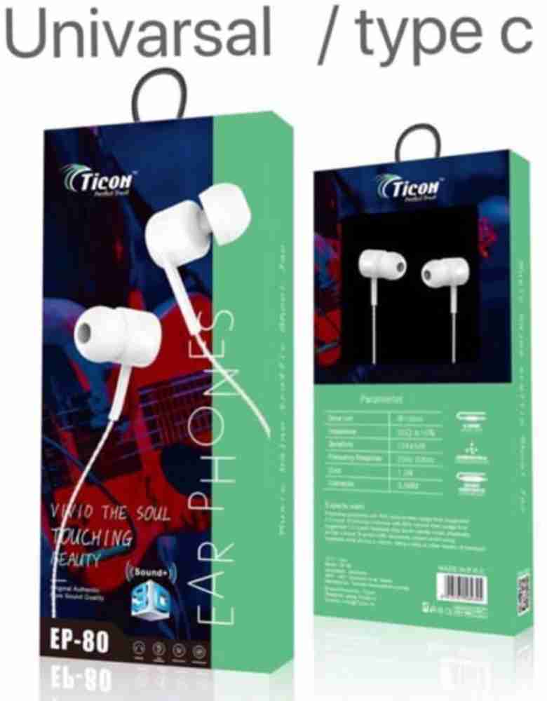 SK TICON EP 80 Wired Headset Price in India SK Flipkart