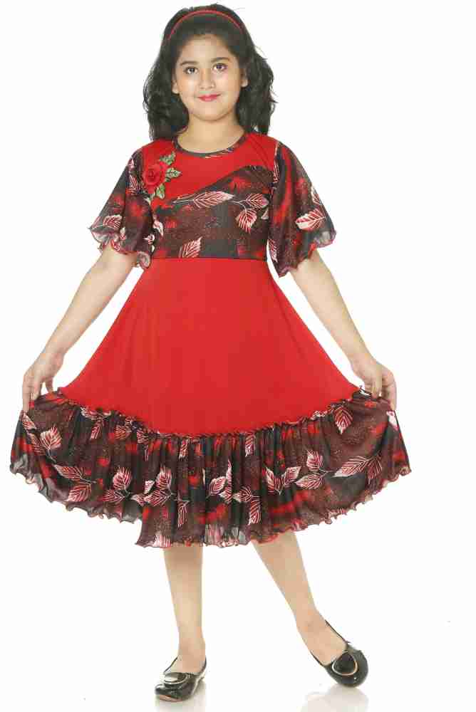 flipkart girls frock