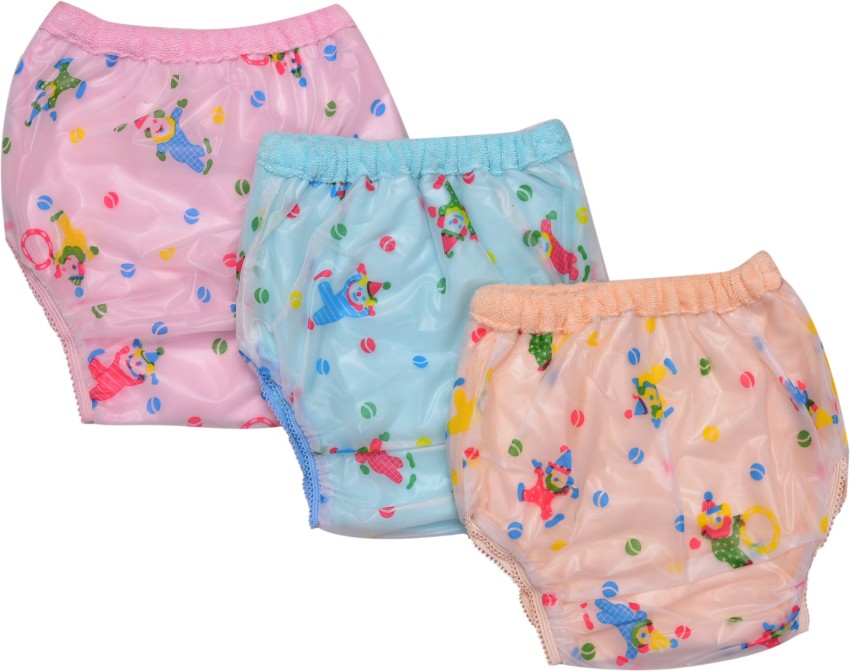 Buy MOTHERS CHOICE Reusable Loop and Hook PVC NappyDiaper Training PantsLangot  Waterproof Nappy for New Born Baby Outside Soft Plastic Inside Terry Cotton  36 Months PACK OF 2 SMALL Online at Low
