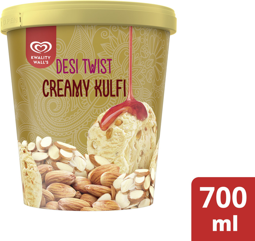Kwality Walls Fruit And Nut Ice Cream 700 Ml 46 OFF