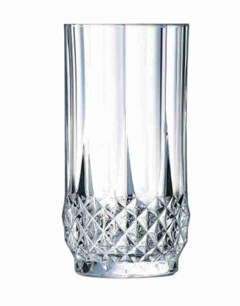 KVA (Pack of 6) Drinking Glasses Set of 6- 12.5 CM Highball