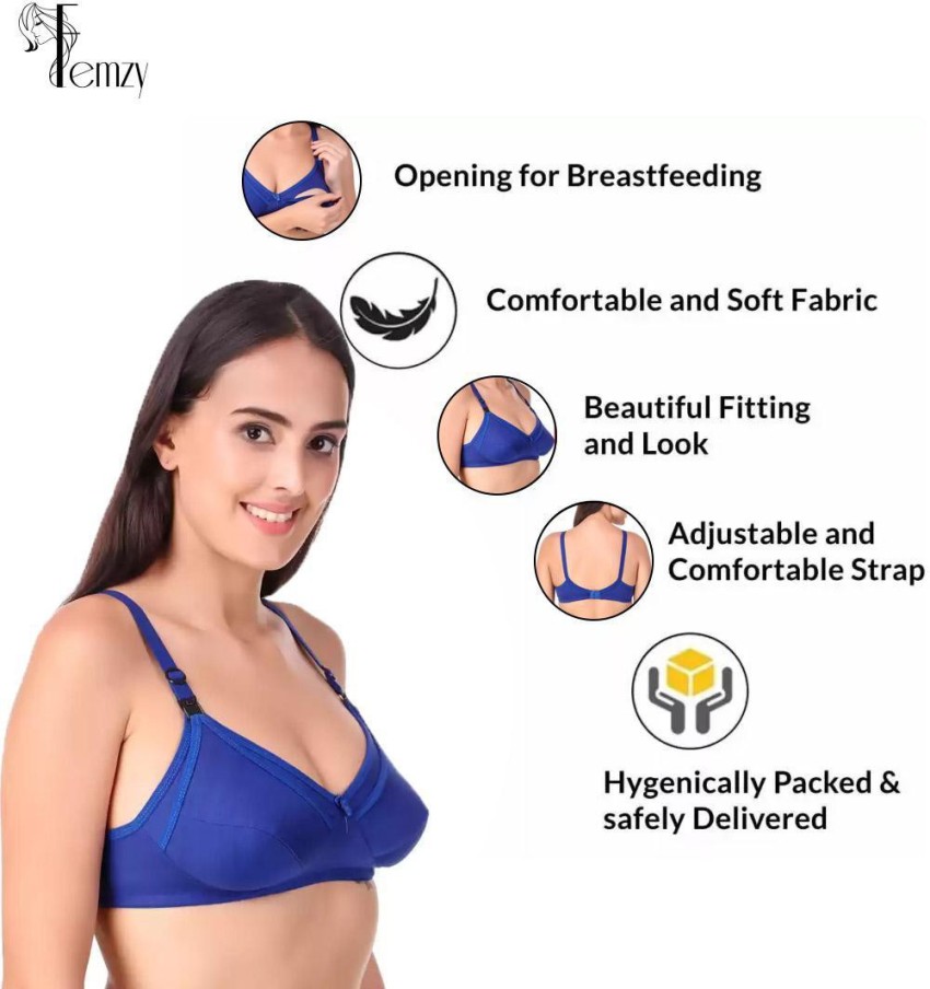 Maternity Bra Detachable Strap Breastfeeding Women's - Temu